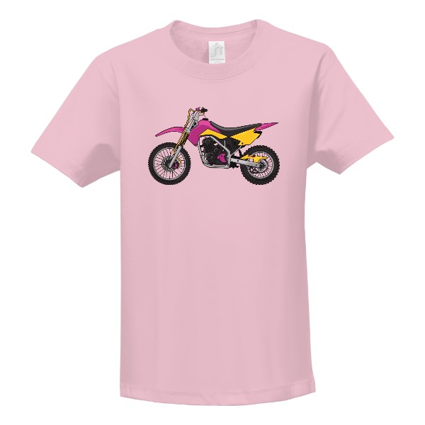 Tričko s potiskem Motocrossová motorka
