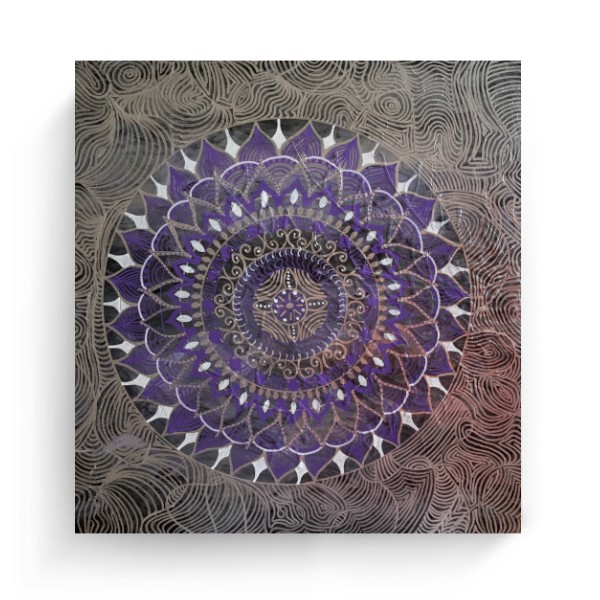 Fotoplátno čtverec s potiskem Vlny