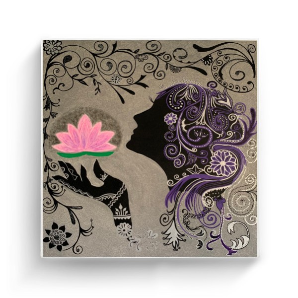 Fotoplátno čtverec s potiskem Vůně světa