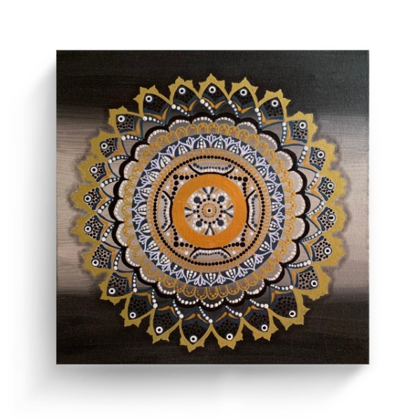 Fotoplátno čtverec s potiskem Záře kruhu